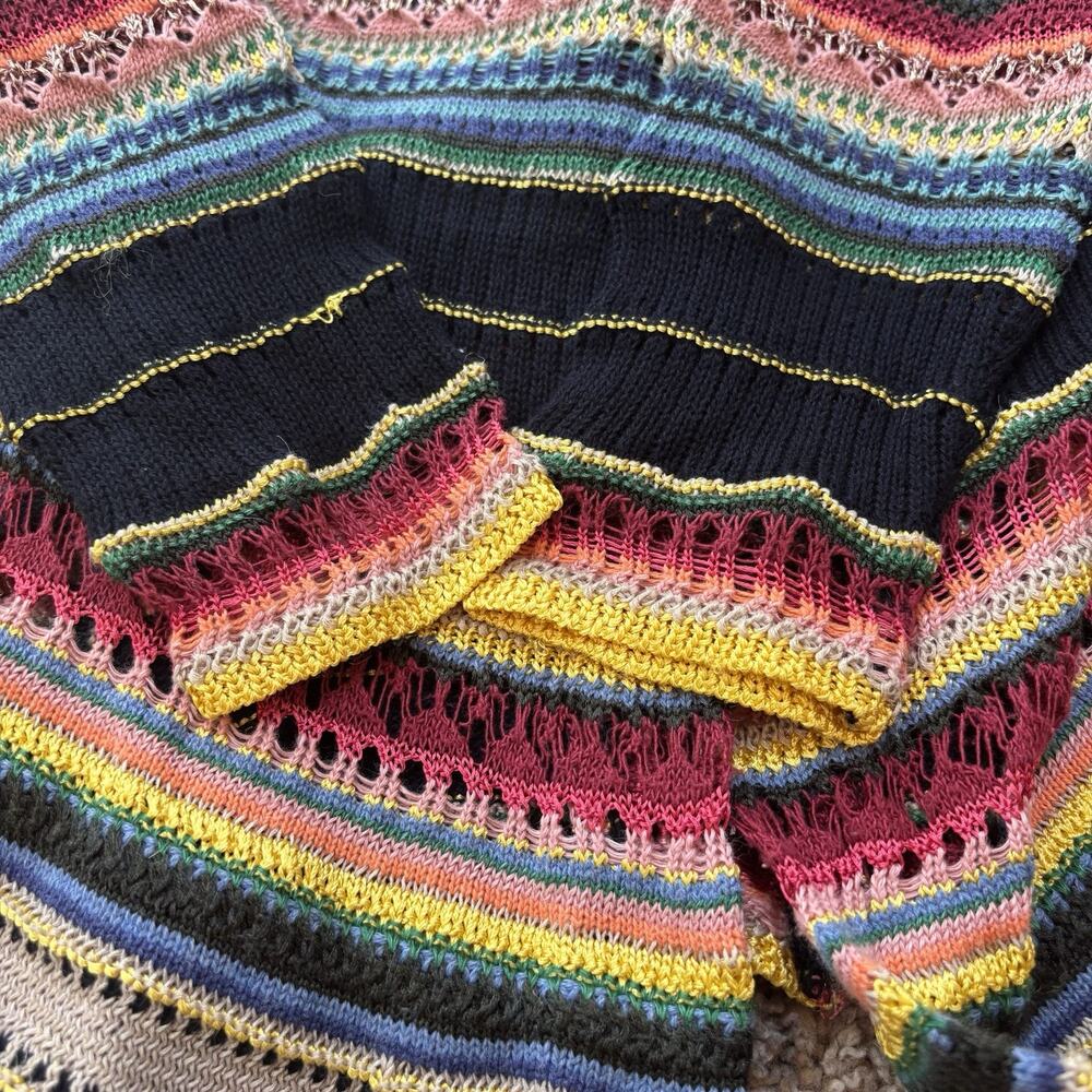 Vintage Polo Ralph Lauren Southwestern Serape Open Knit Cardigan Small NWOT - Picture 8 of 8